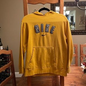 Vintage Yellow Nike hoodie